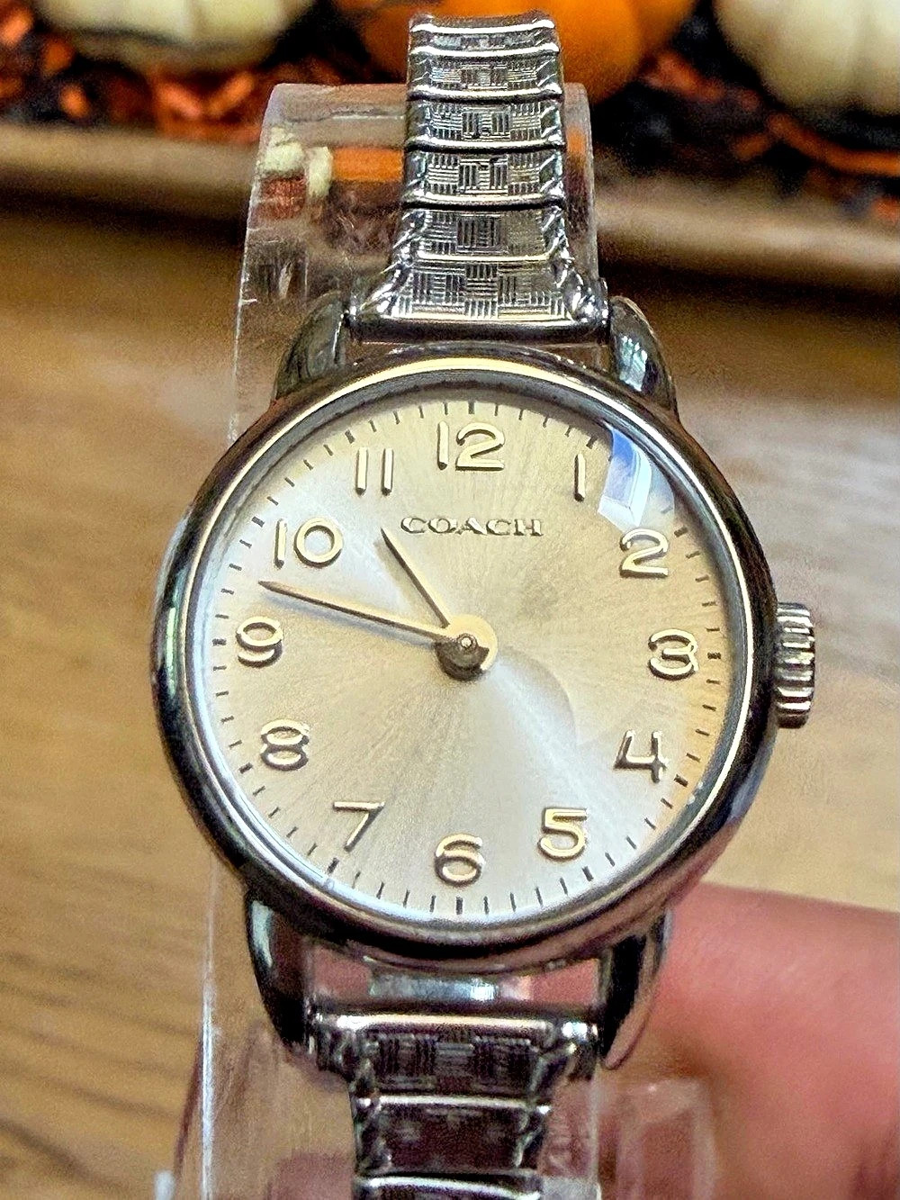 Coach Silver-Tone Stainless Steel Watch - Picture 2 of 3